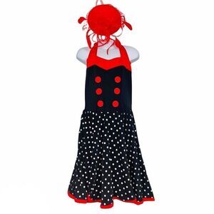 Dansco 20289C Dance Girls L Red Swinging On A Star Theatre Headband 3 pieces